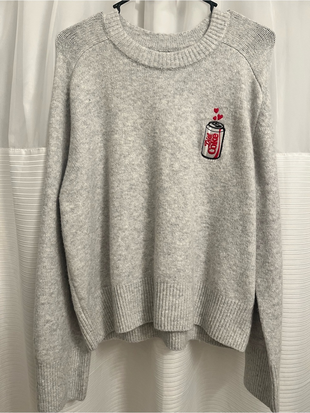 Abercrombie & Fitch Madeline Diet Coke Crew Sweater